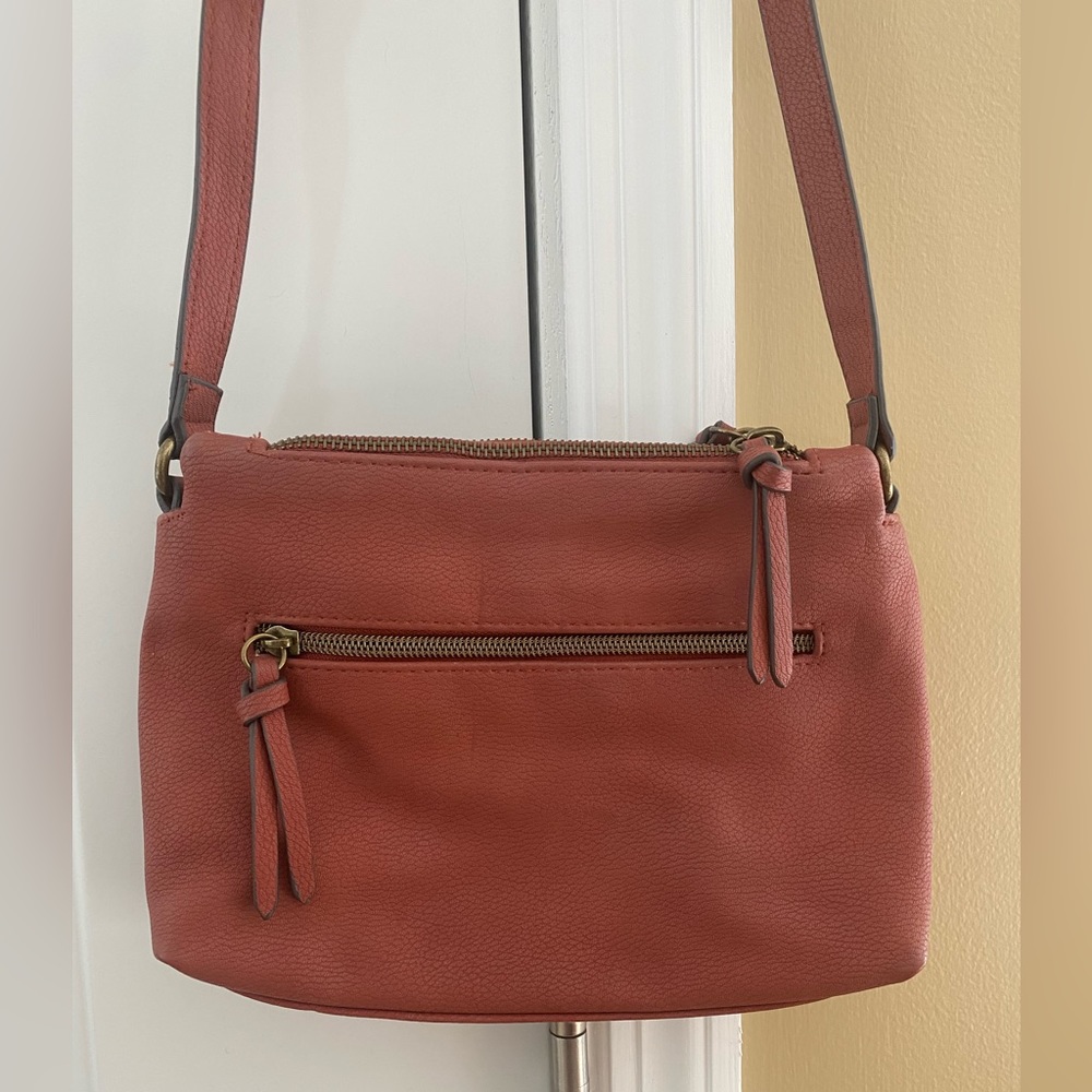 Sonoma Crossbody Purse Rust Red/Brown NWOT - Picture 16 of 16